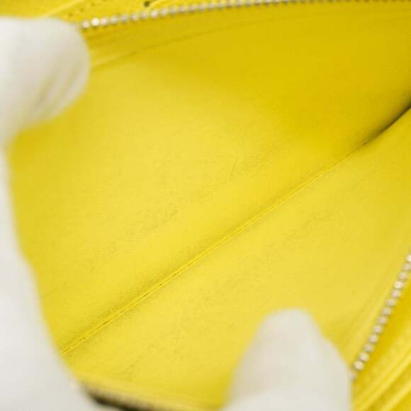 Louis Vuitton Epi Zippy Wallet M83040 Smiley Yellow Women's P2083959
